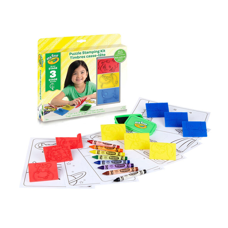 Crayola Crayola Timbres casse-tête avec encreur