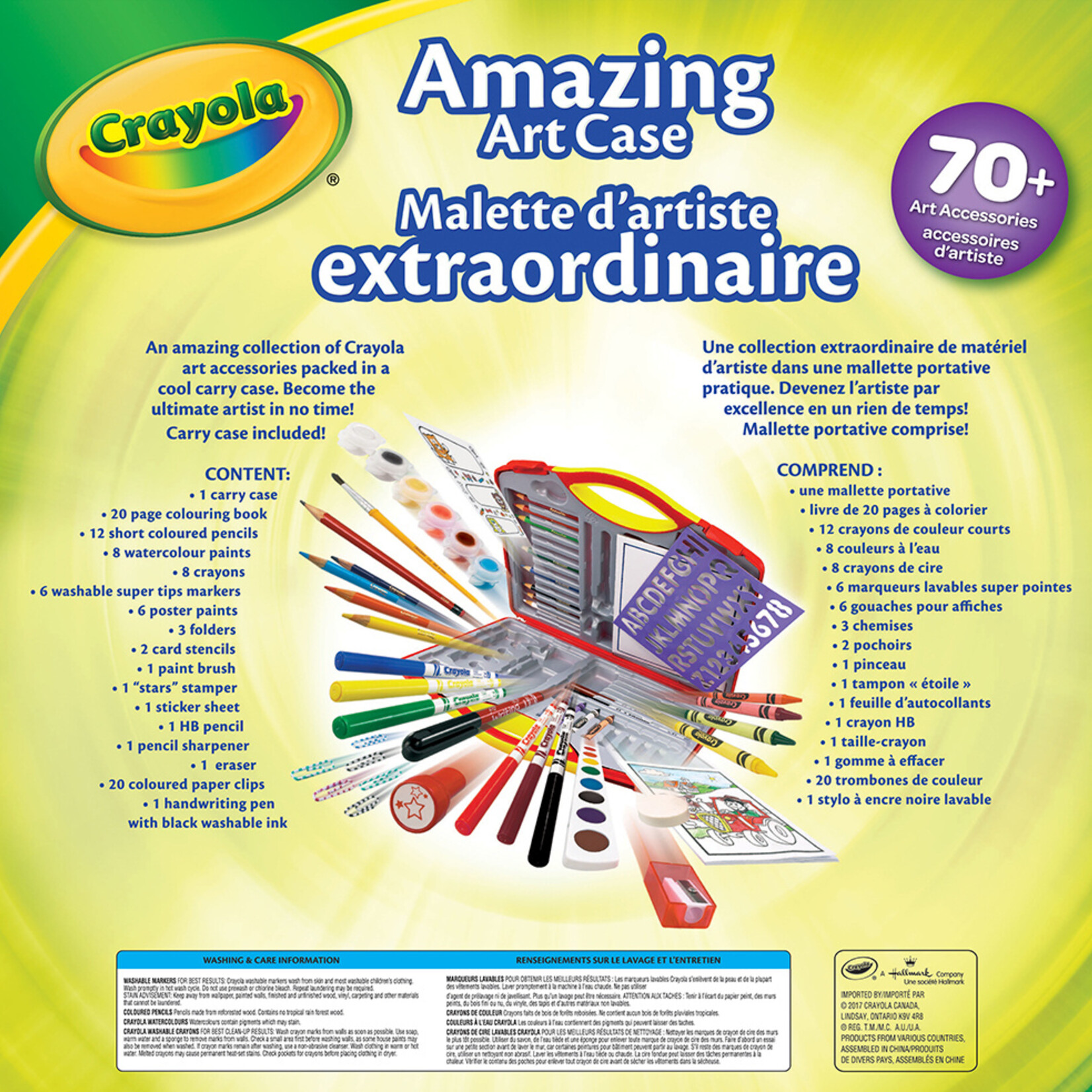 Crayola Mallette d'artiste Extraordinaire