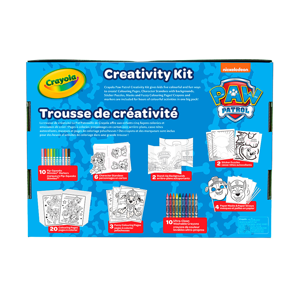 Crayola Crayola Paw Patrol  5 en 1 trousse de créativité