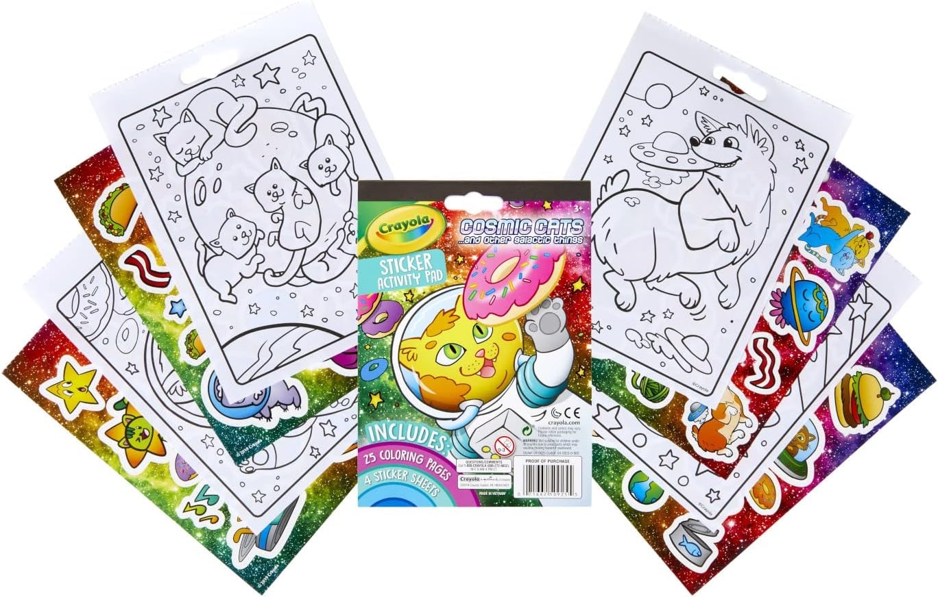 Crayola Crayola jeu de coloriage Chats cosmiques