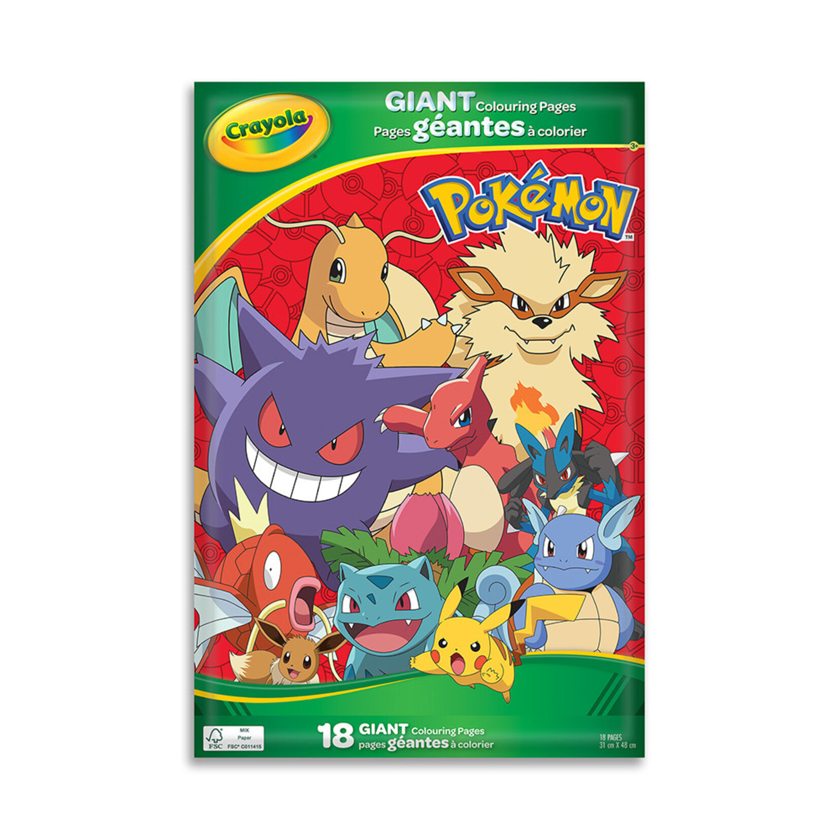 Crayola Crayola - Pokémon - Pages géantes à colorier