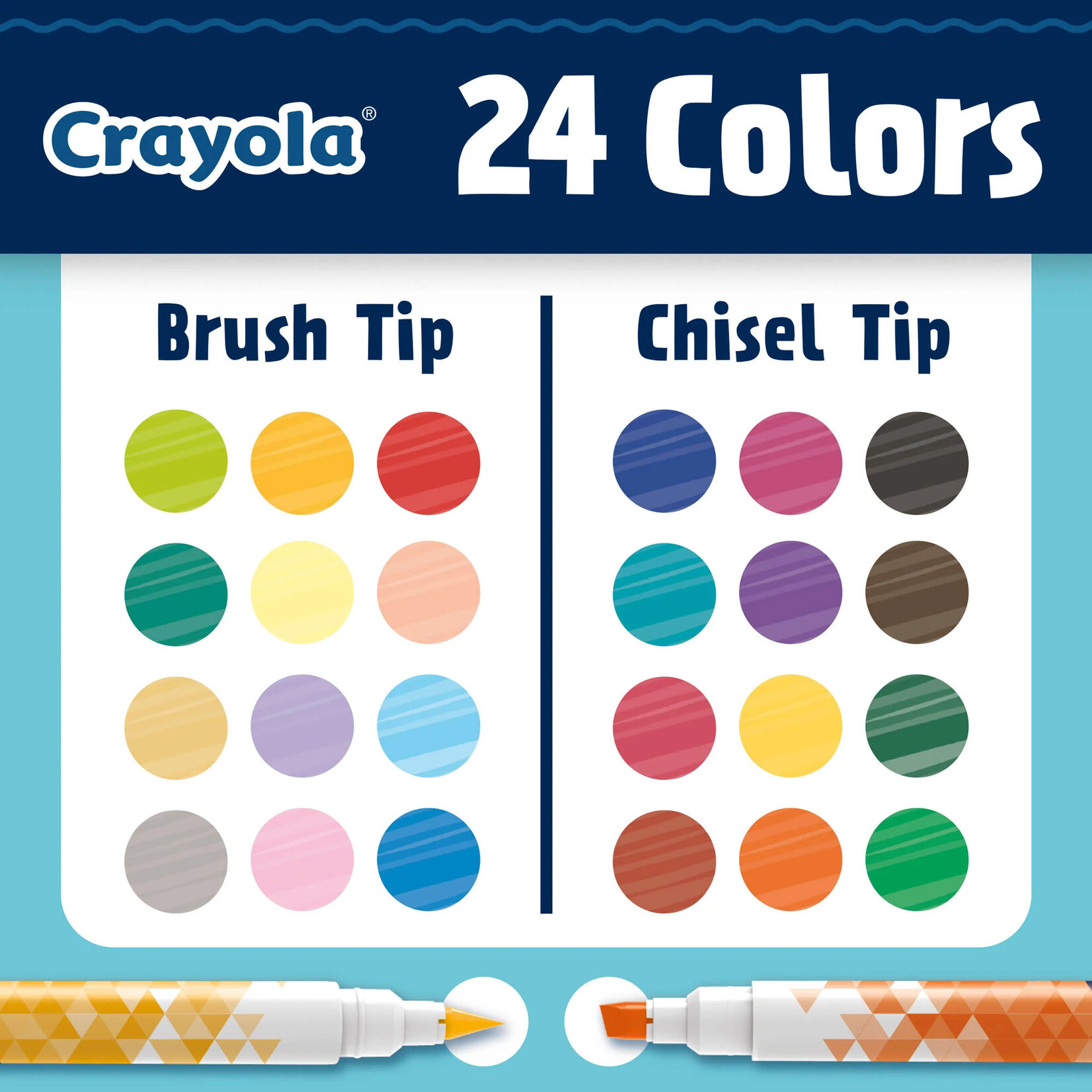 Crayola Crayola Doodle Marker 12 crayons double couleur