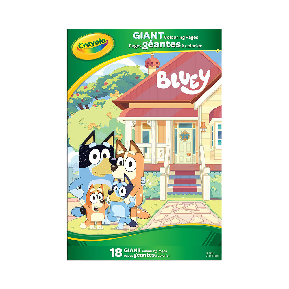 Crayola Crayola - Bluey - Pages géantes à colorier