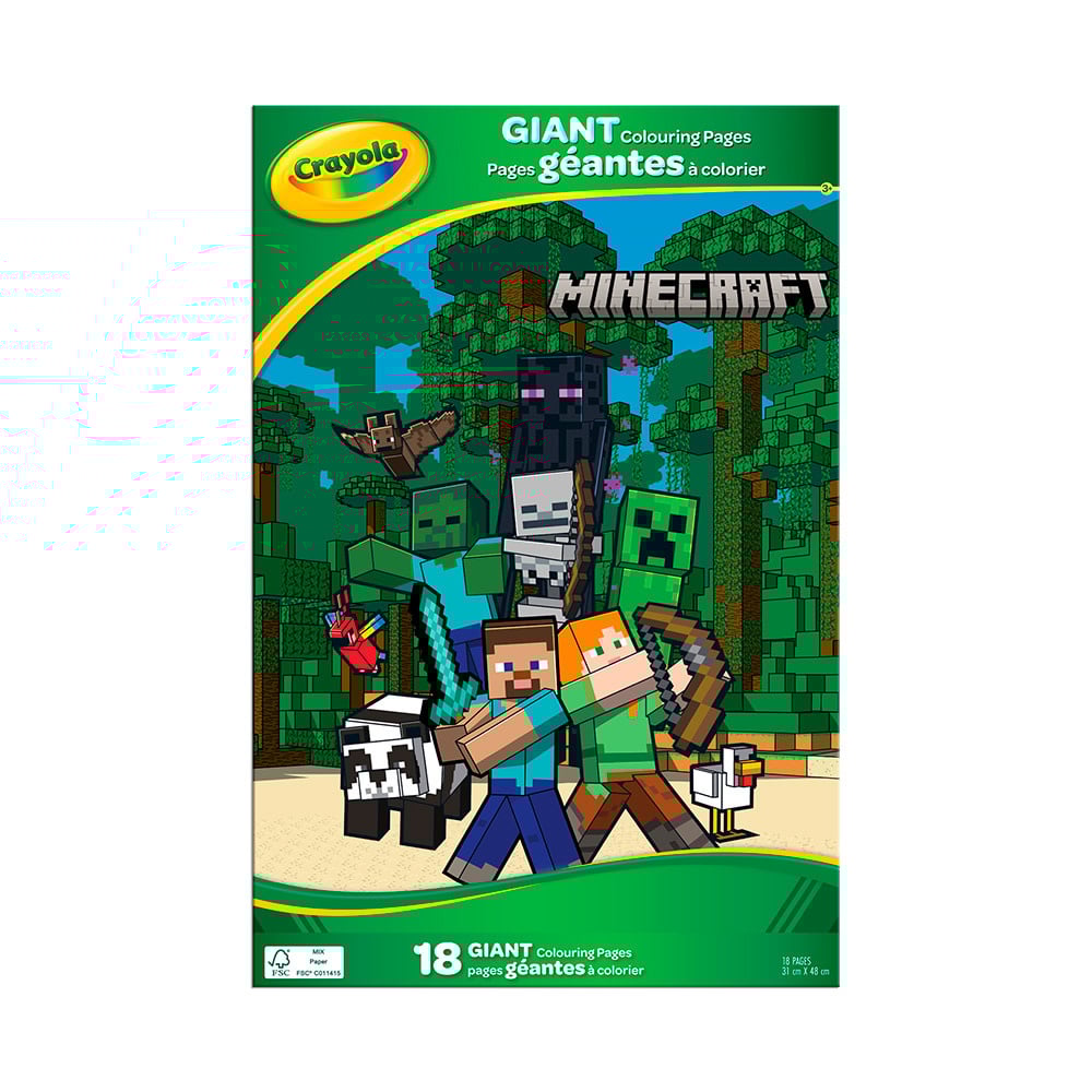 Crayola Crayola - Minecraft - Pages géantes à colorier
