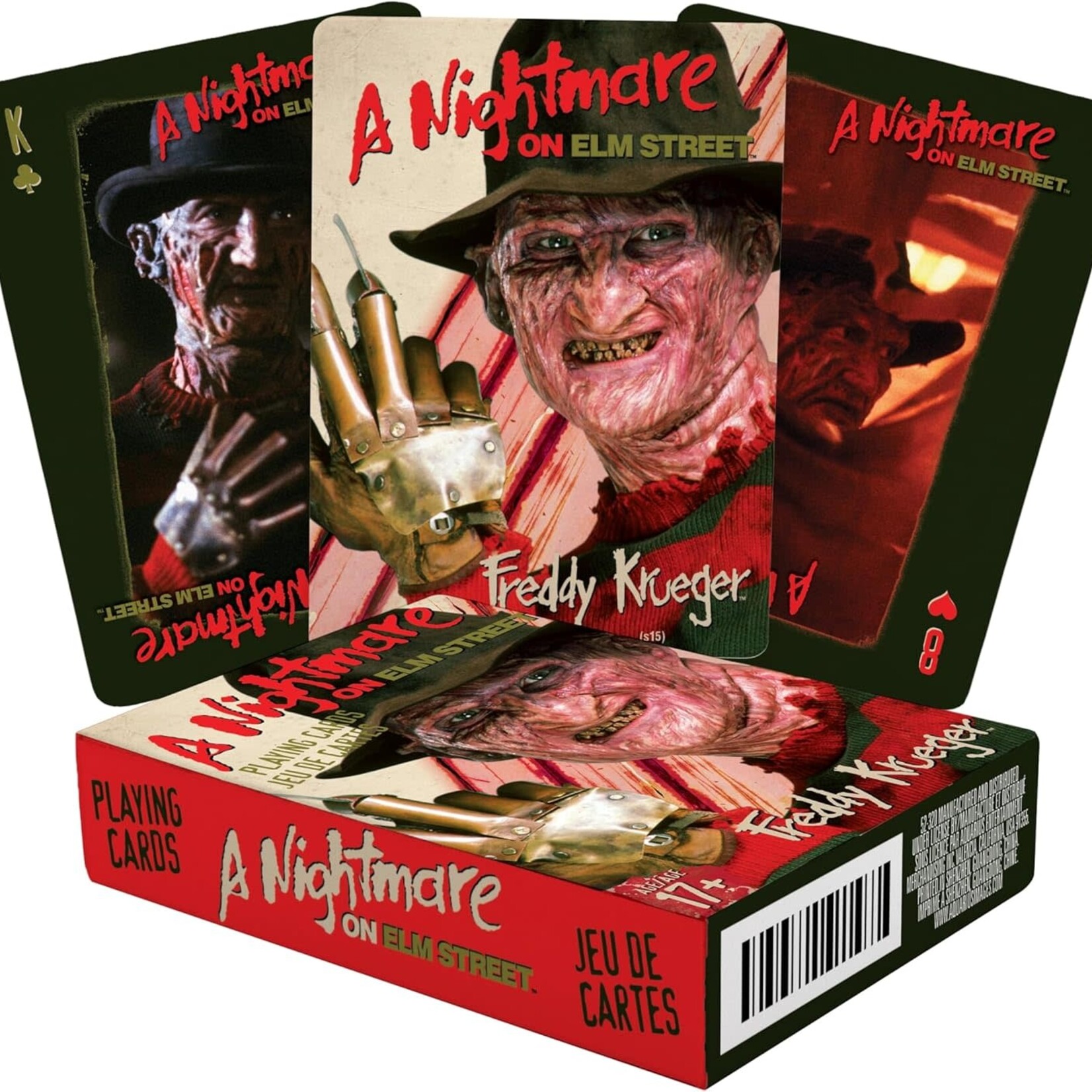 Aquarius Cartes à jouer - A Nightmare on Elm Street