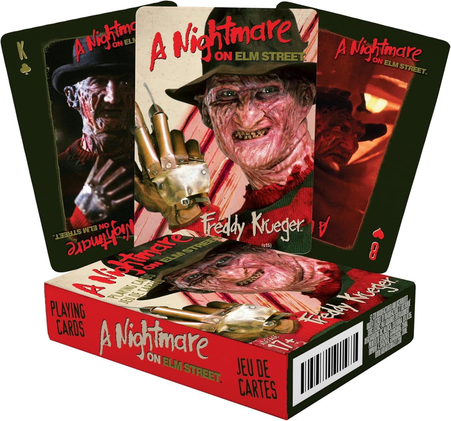 Aquarius Cartes à jouer - A Nightmare on Elm Street