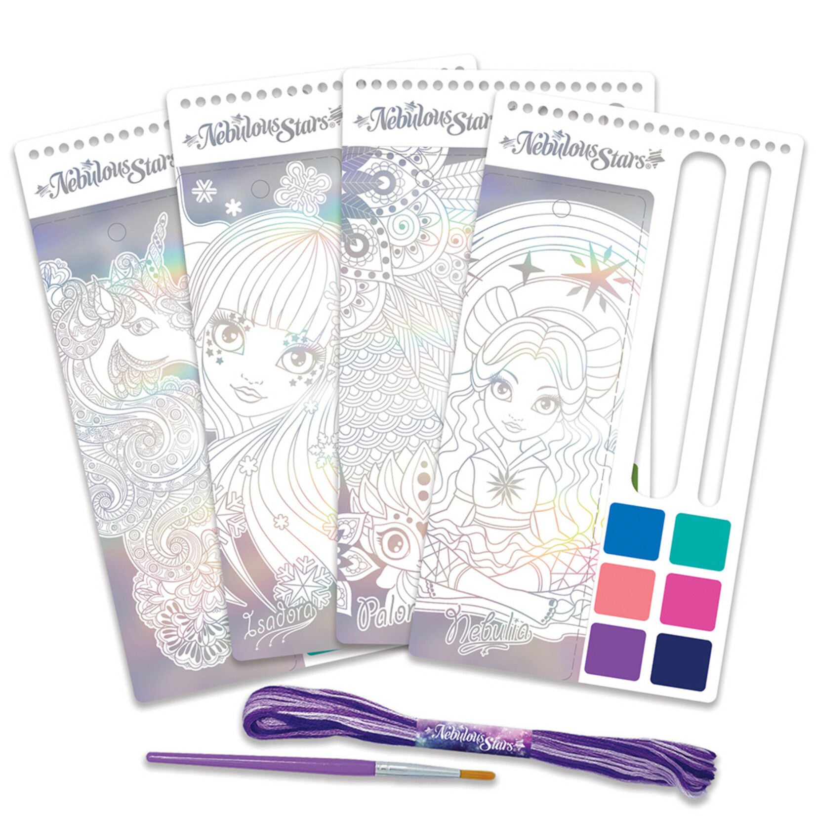 Nebulous Stars Nebulous Stars 24 Marque-pages Aquarelles