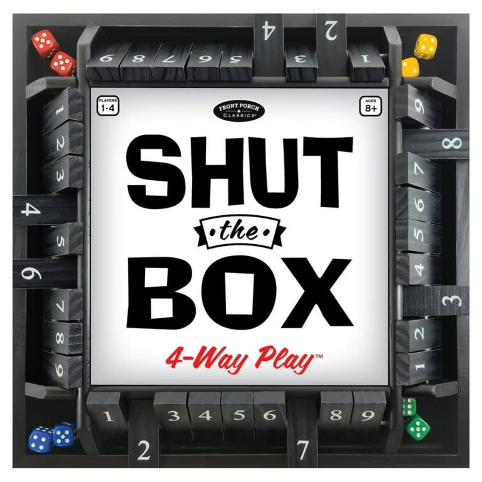 Front Porch Classics Shut the Box - 4-Way Play
