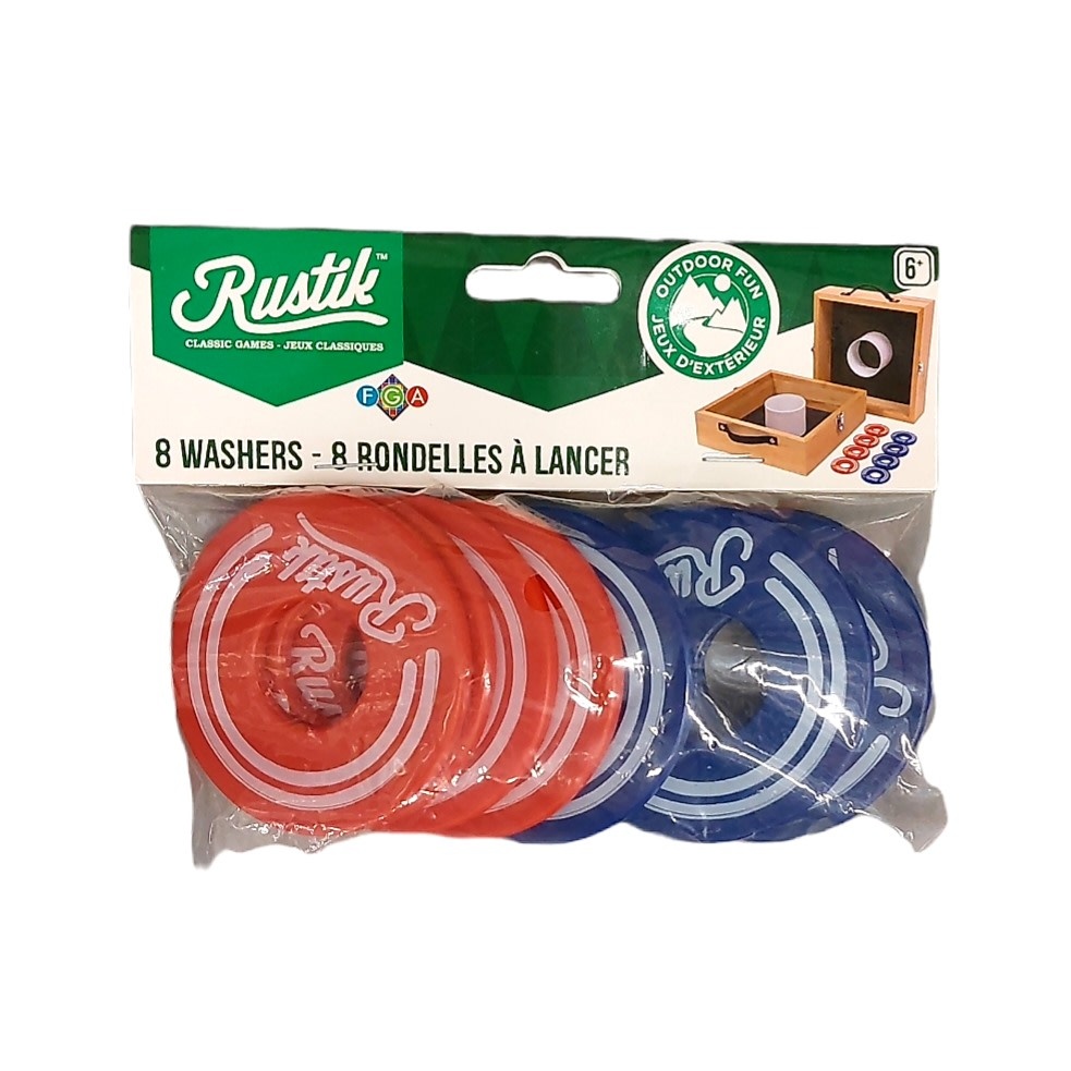 Rustik Rustik - 8 Washers - rondelles à lancer