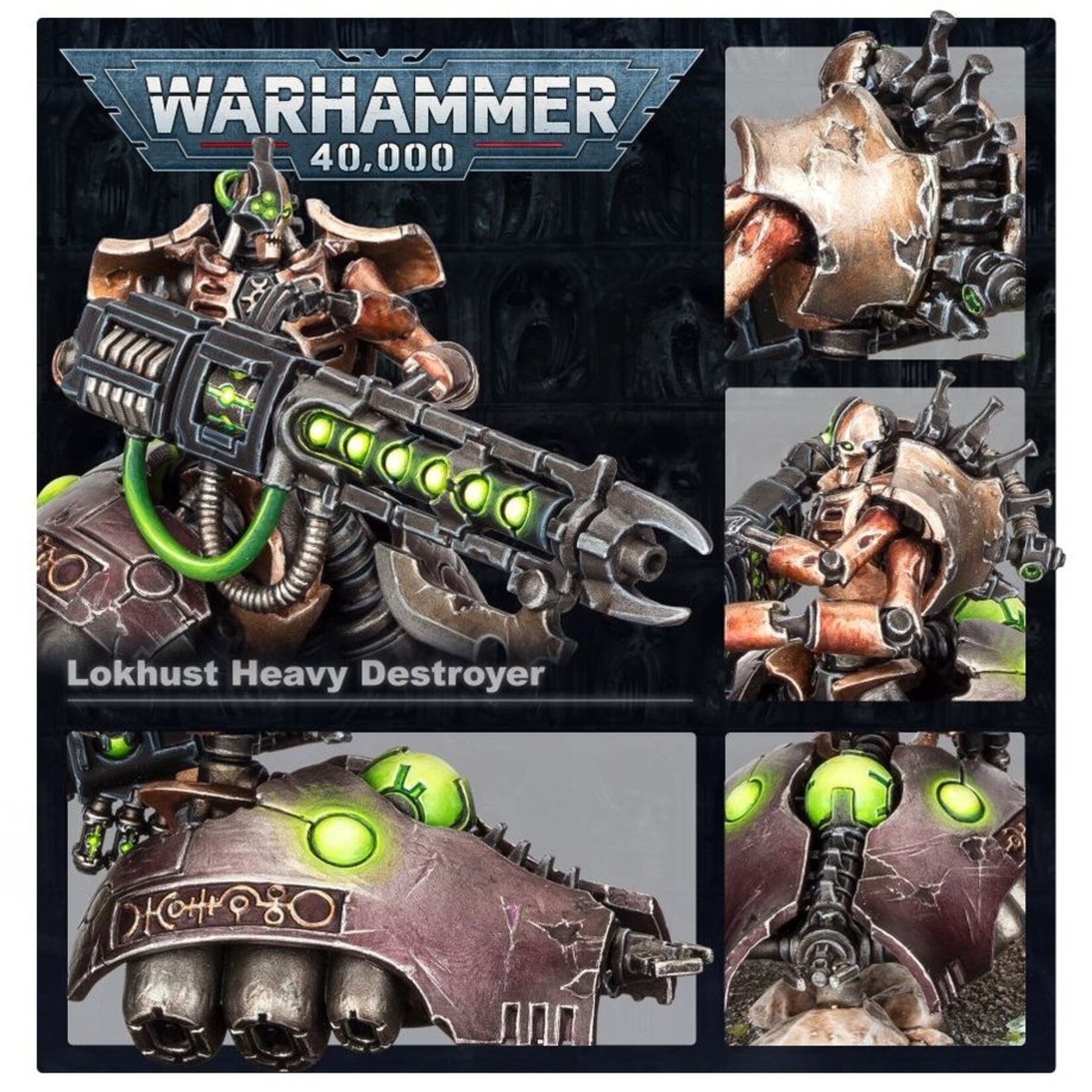 Games Workshop Warhammer 40K - Necrons - Lokhust Heavy Destroyer