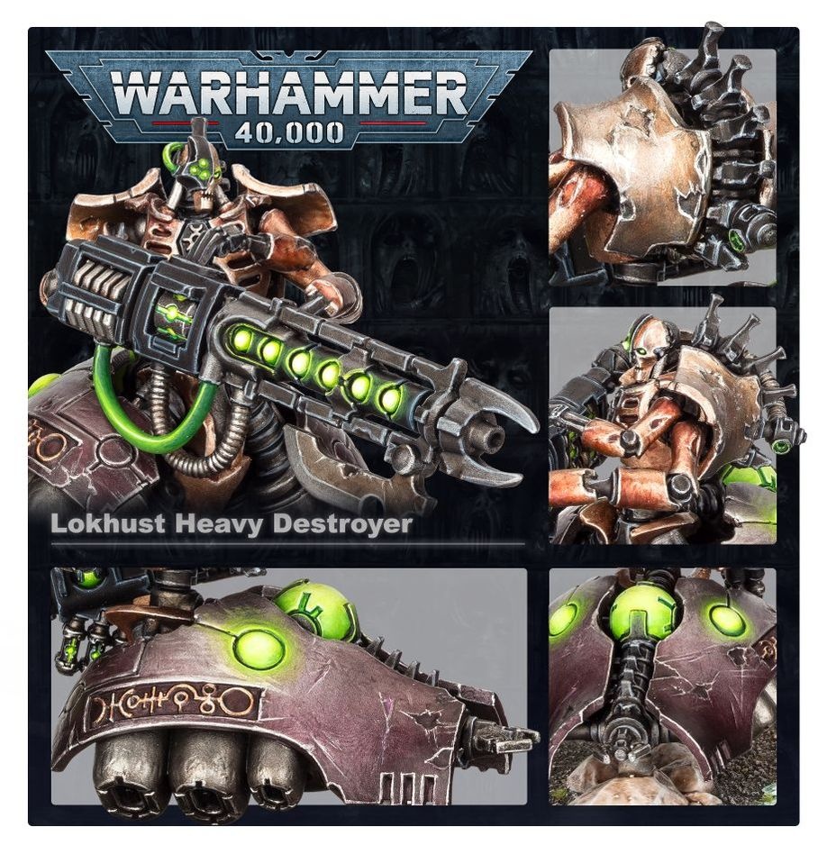 Games Workshop Warhammer 40K - Necrons - Lokhust Heavy Destroyer