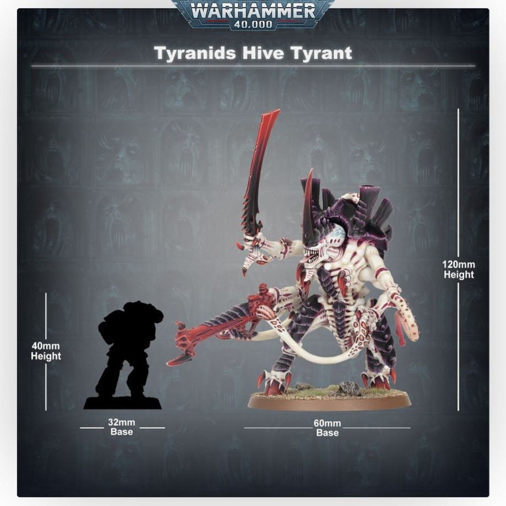 Games Workshop Warhammer 40K - Tyranids Hive Tyrant