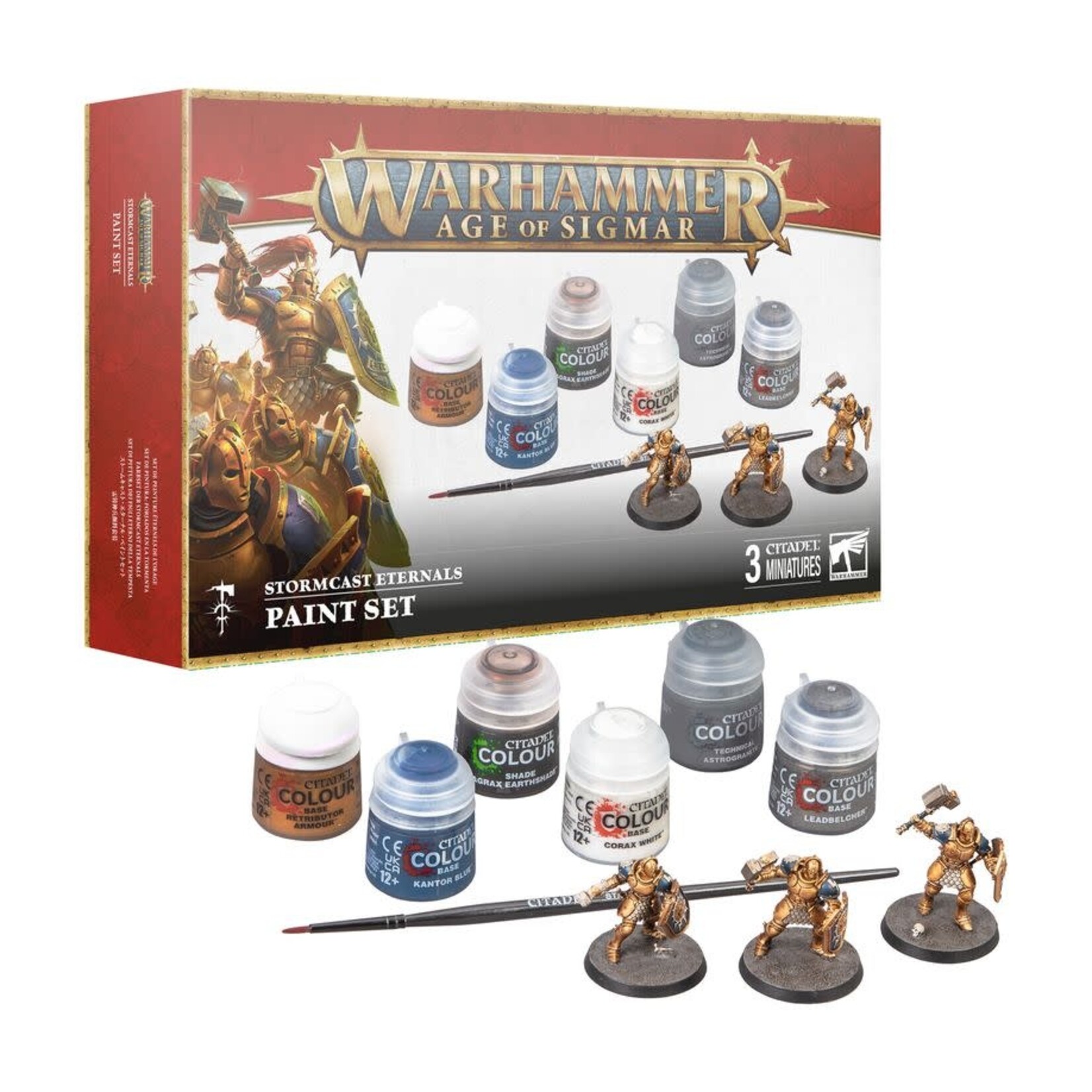 Games Workshop WAoS - Stormcast Eternals paint set