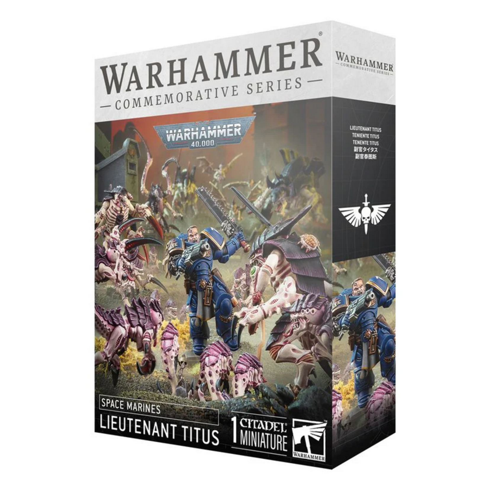 Games Workshop W40K - Space Marines Lieutenant Titus