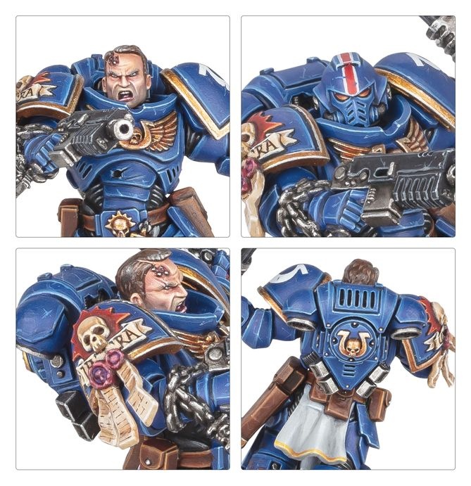 Games Workshop W40K - Space Marines Lieutenant Titus