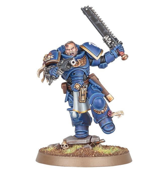 Games Workshop W40K - Space Marines Lieutenant Titus