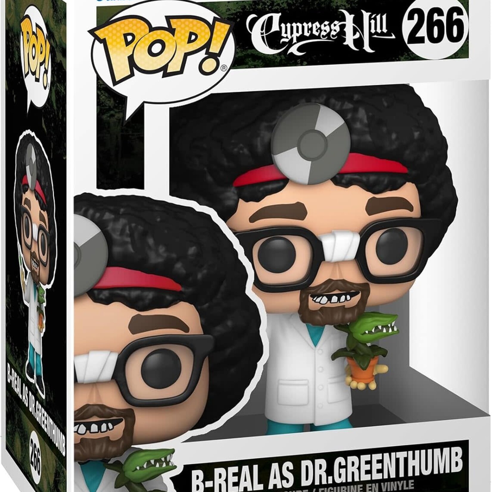 Funko Pop! Cypress Hill 266 - B'real as Dr. Greenthumb*