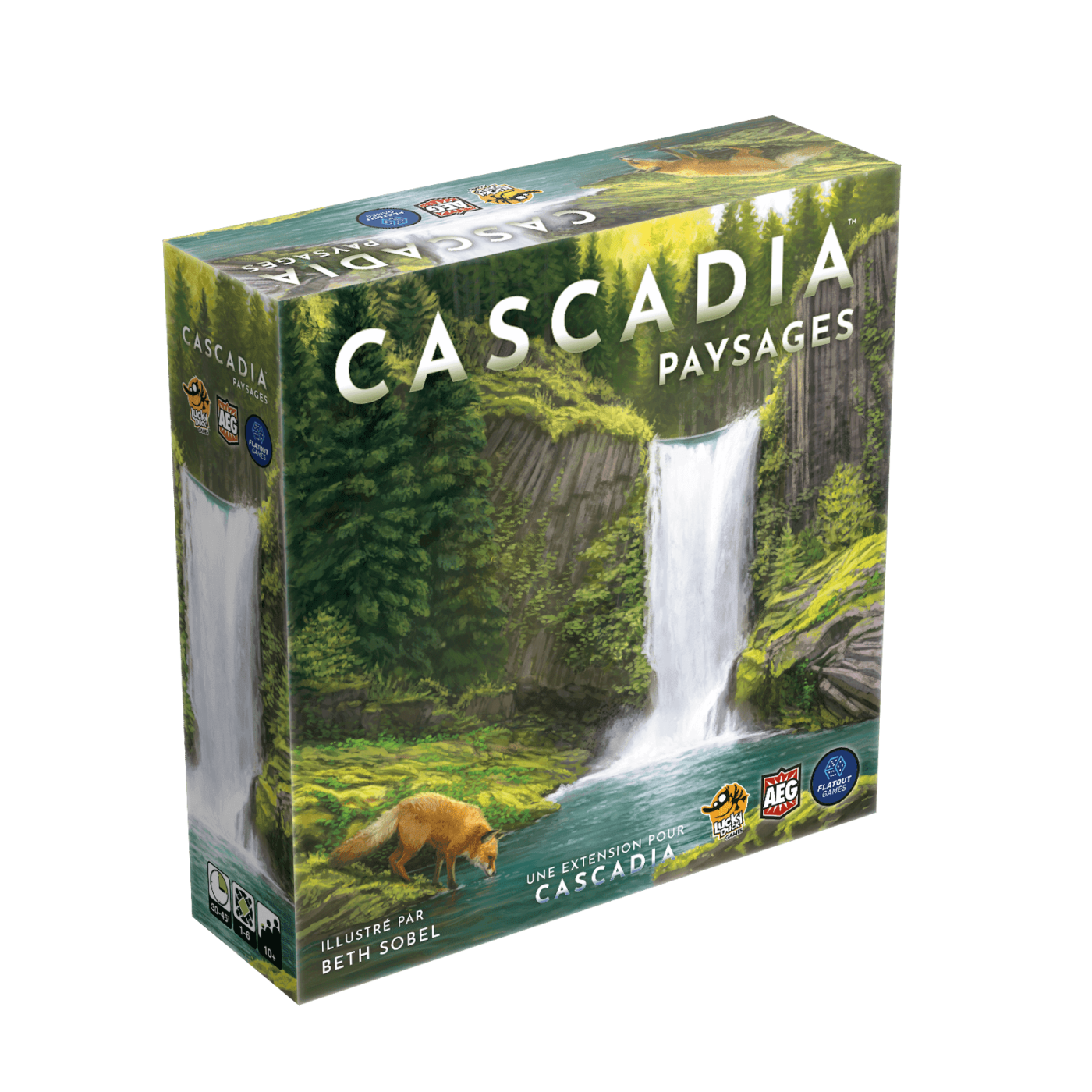 Lucky Duck Games Cascadia  Paysages extension
