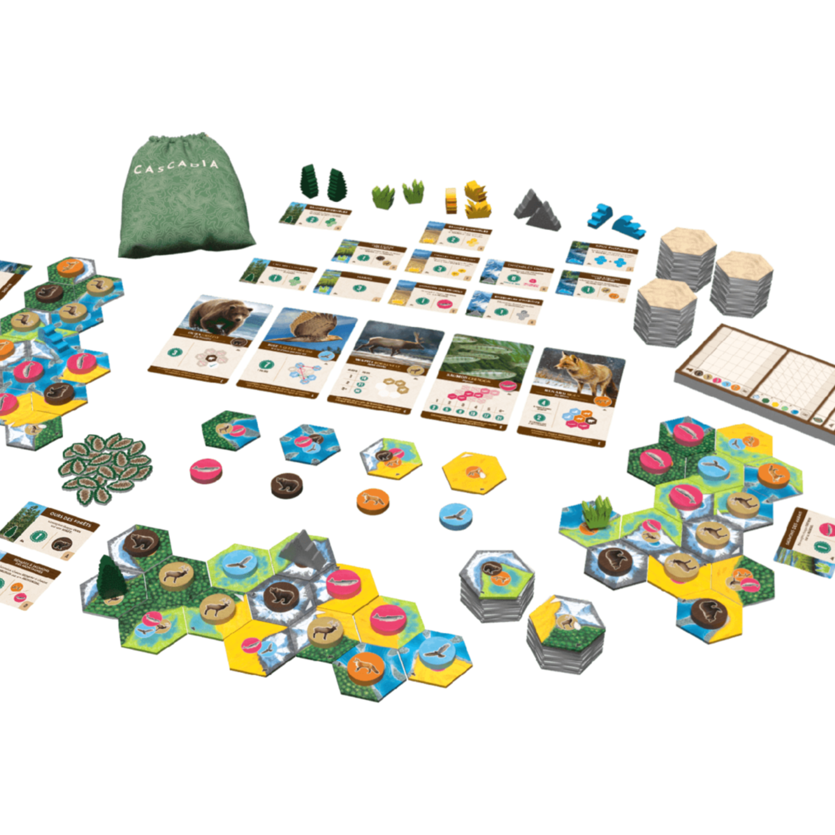 Lucky Duck Games Cascadia  Paysages extension
