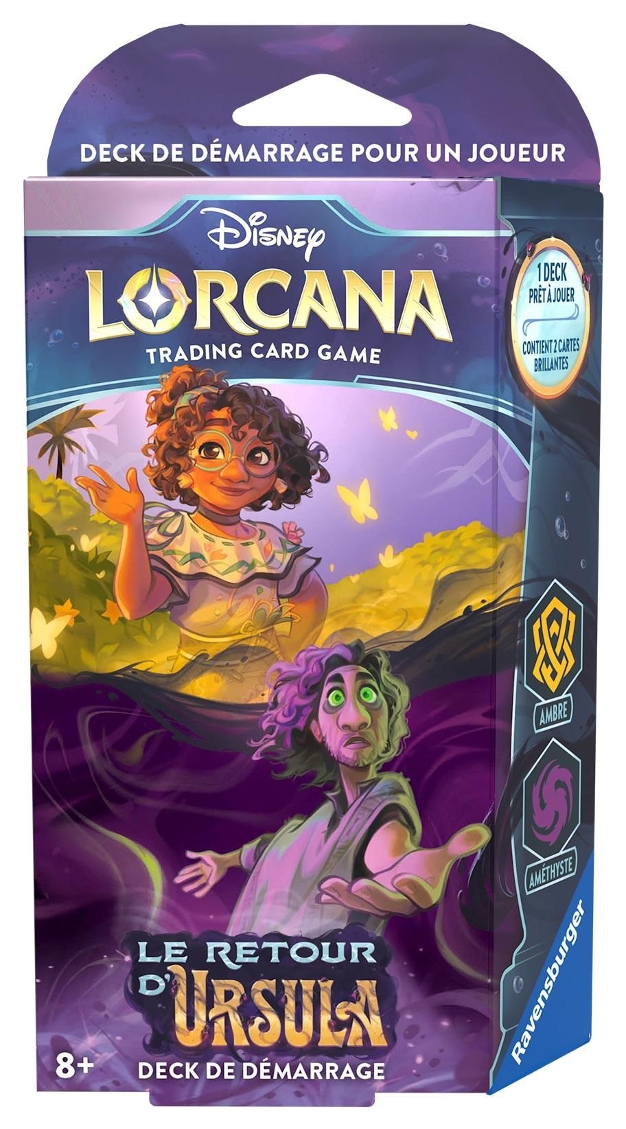 Ravensburger Lorcana - Le Retour d'Ursula Deck de Démarrage Ambre/Améthyste
