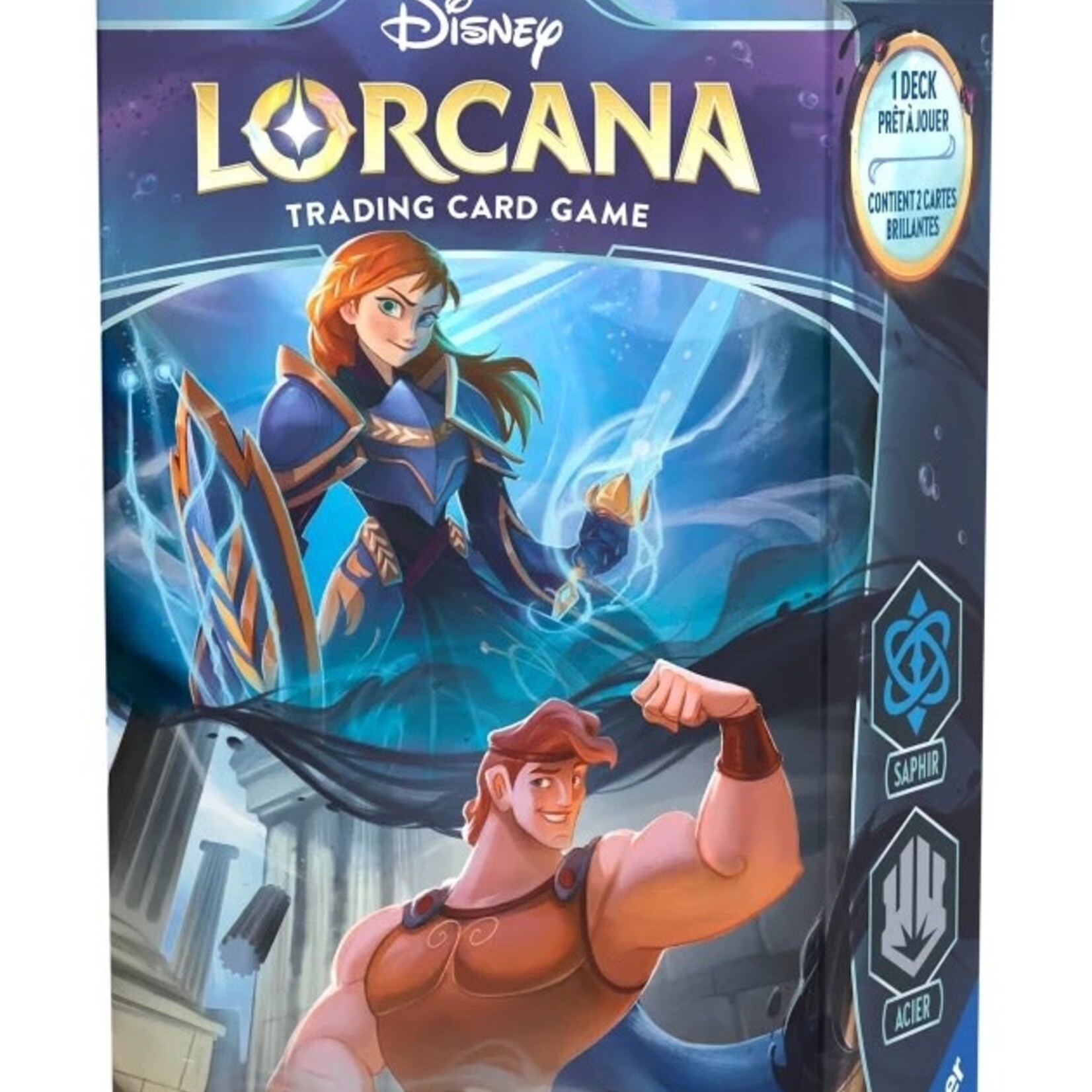 Ravensburger Lorcana - Le Retour d'Ursula Deck de Démarrage Saphir/Acier