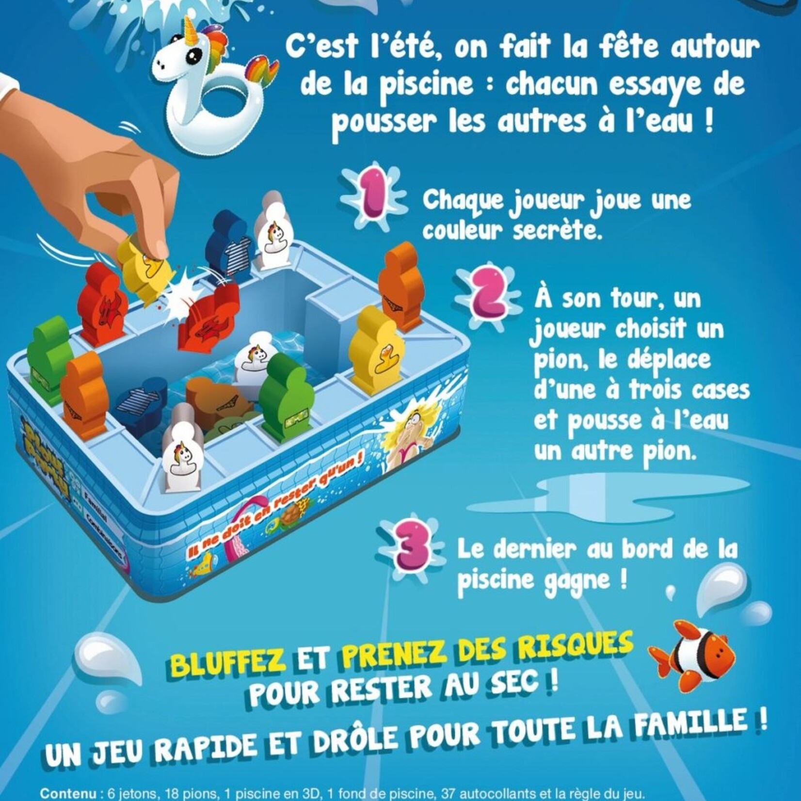 Cocktail Games Plouf Party Faut (pas) pousser!