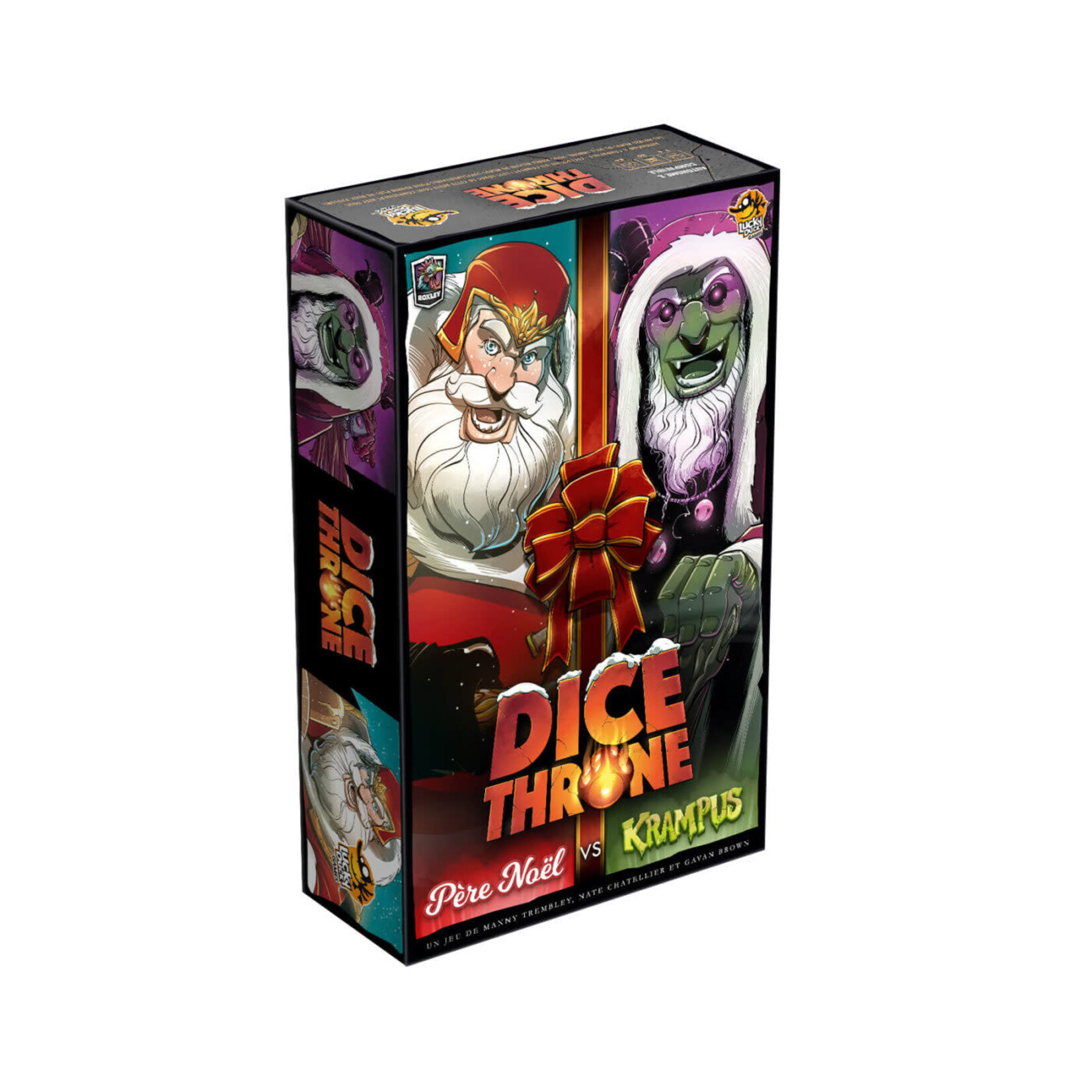 Lucky Duck Games Dice Throne Père Noël VS Krampus