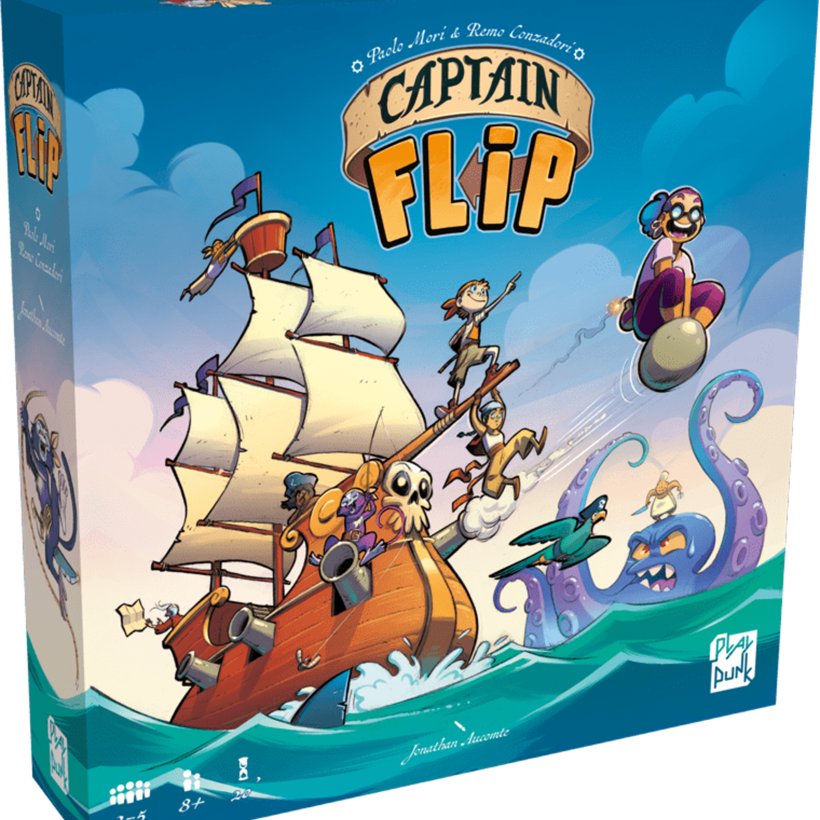 Play Punk Captain Flip Le pirate le plus riche gagnera la partie!
