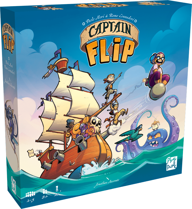 Play Punk Captain Flip Le pirate le plus riche gagnera la partie!