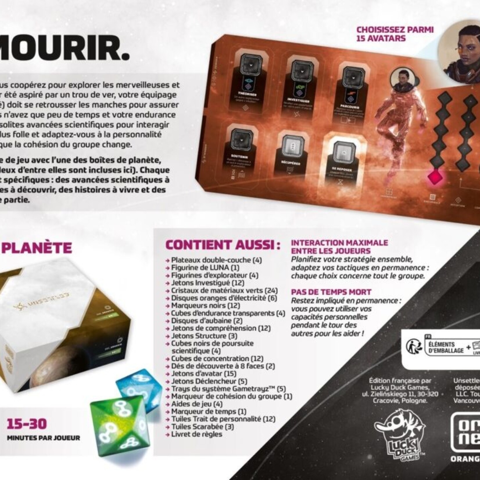 Lucky Duck Games Unsettled (FR)