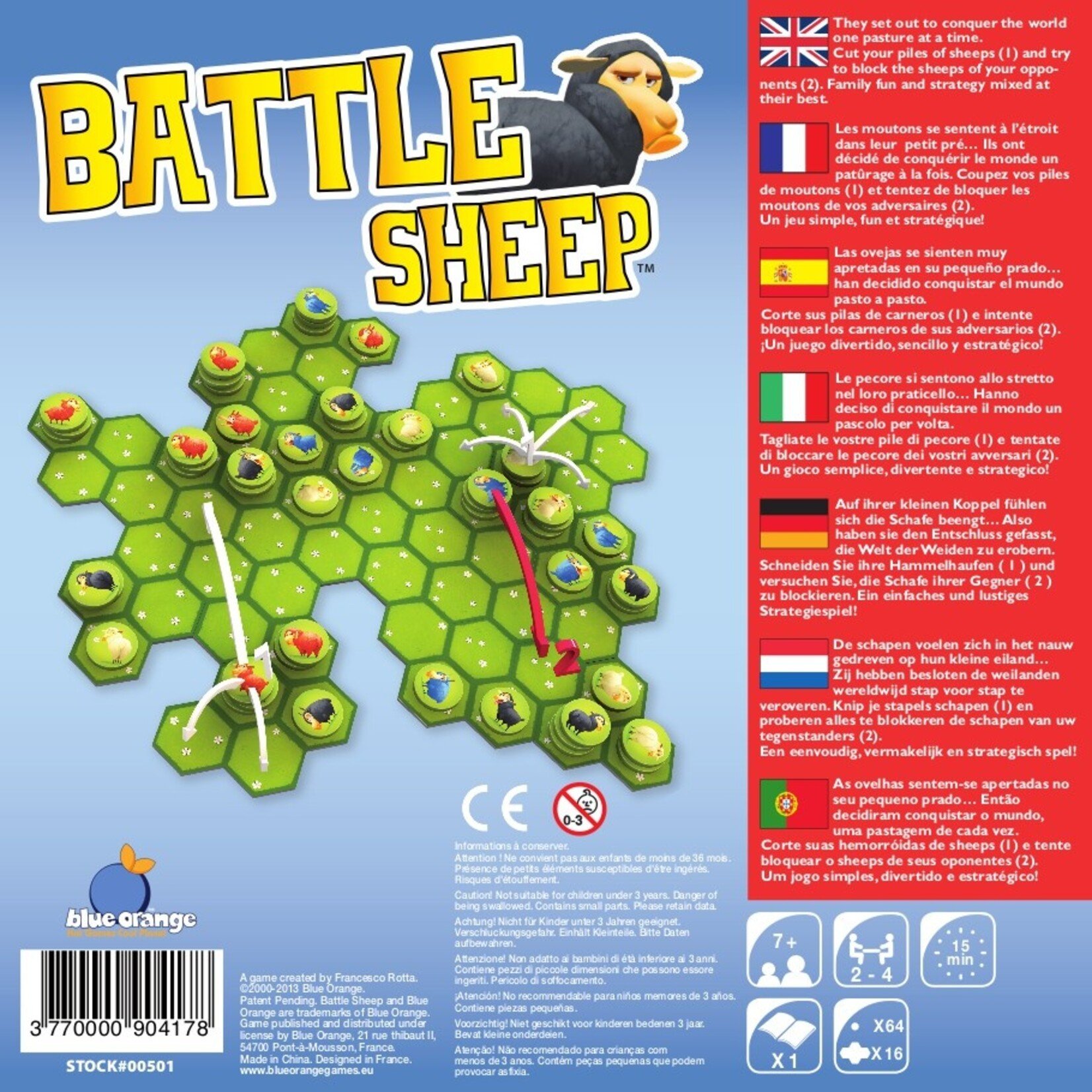 Blue Orange *****Battle Sheep (ML)