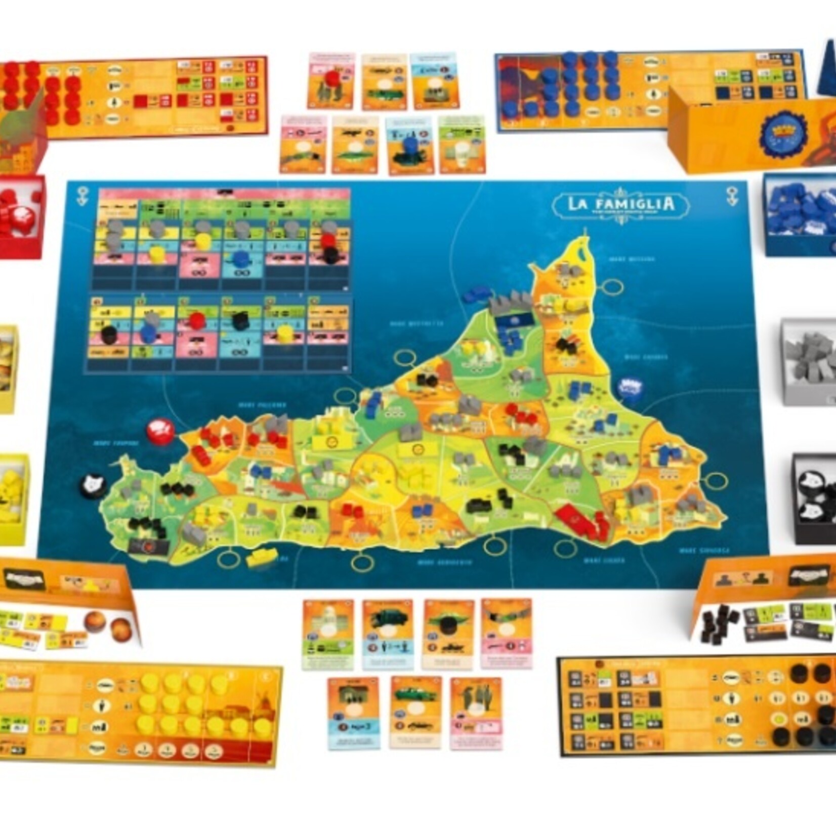 Super Meeple La Famiglia  La Grande Guerre de la Mafia