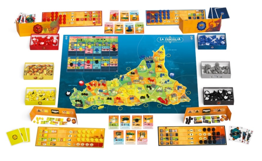 Super Meeple La Famiglia  La Grande Guerre de la Mafia