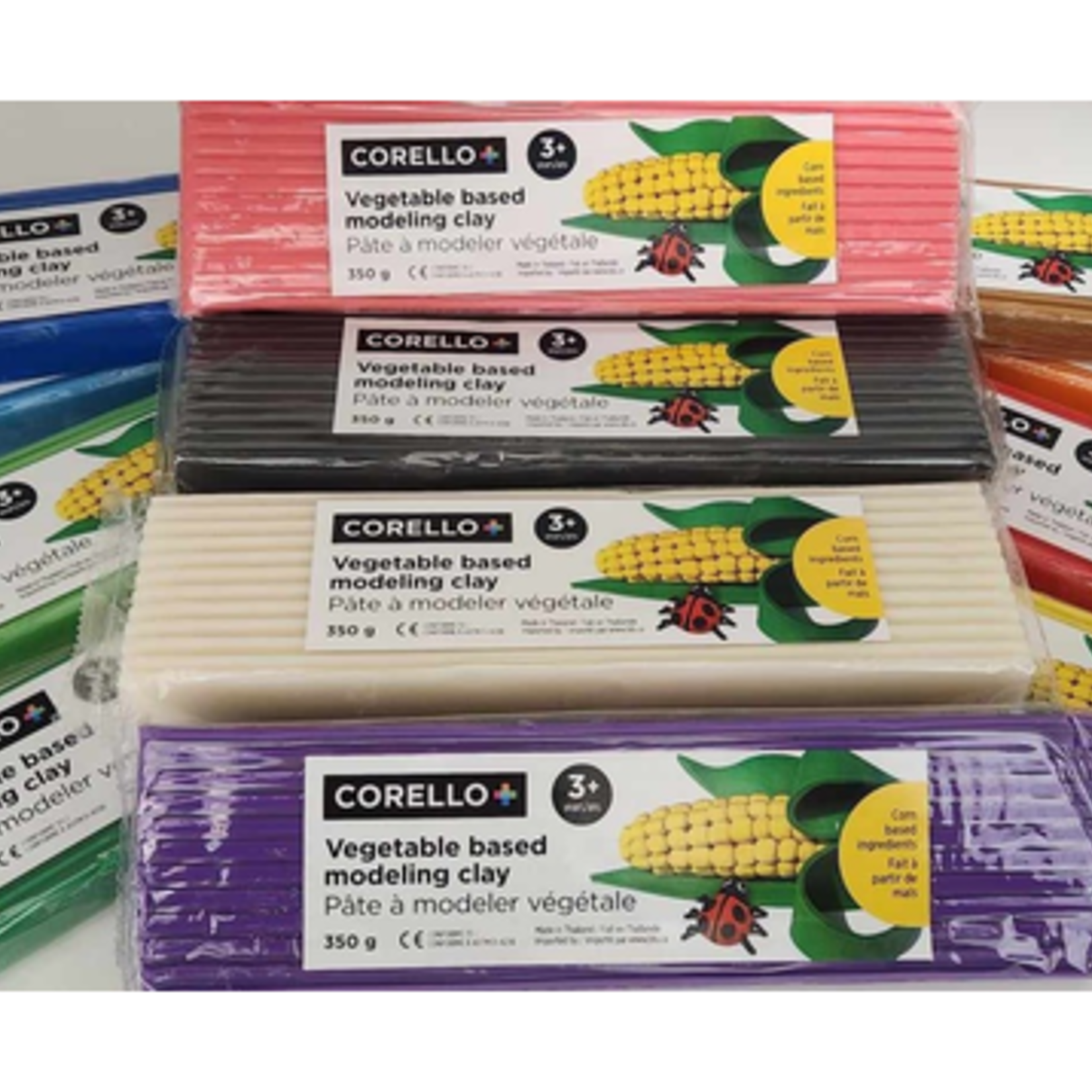 corello Corello Pâte à modeler végétale 350 g Violet