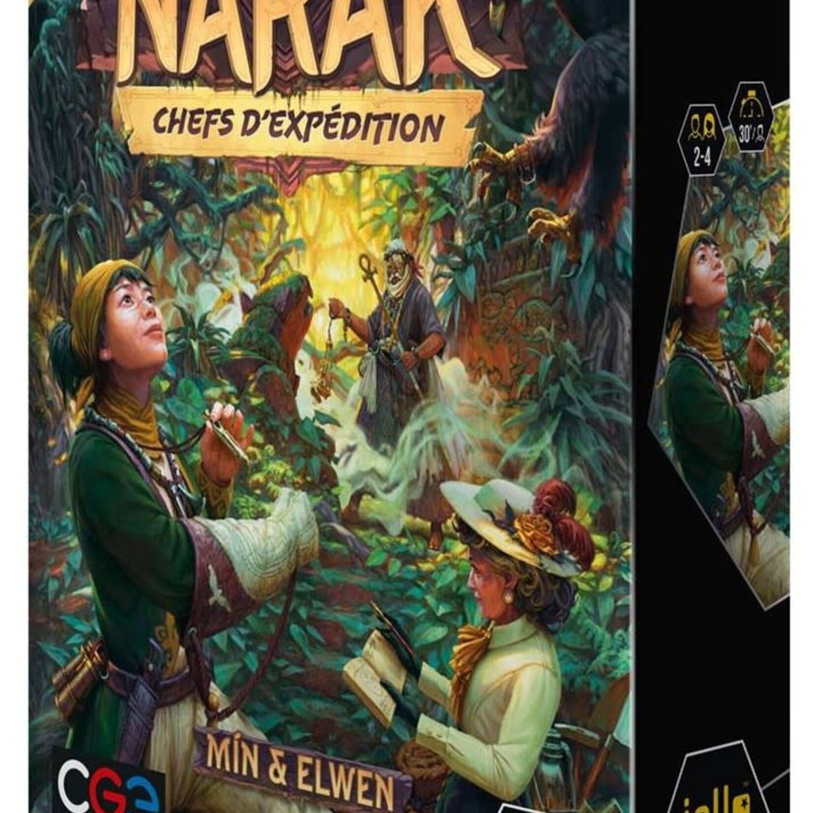 IELLO Les Ruines Perdues de Narak - Chefs d'expédition