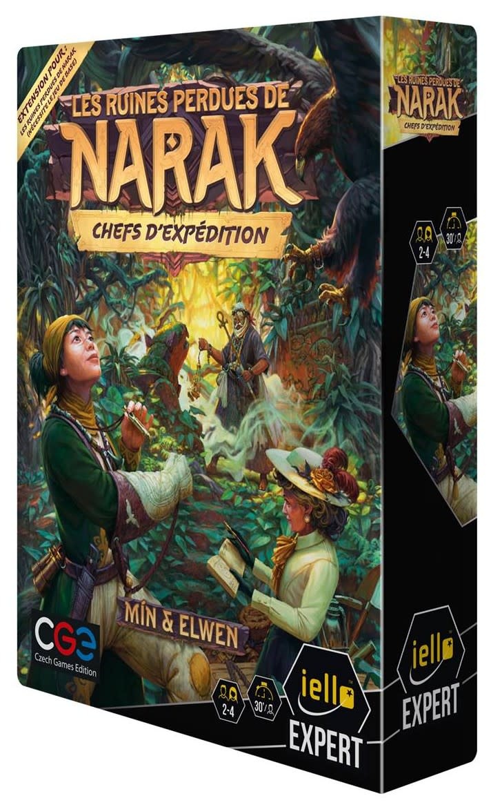 IELLO Les Ruines Perdues de Narak - Chefs d'expédition
