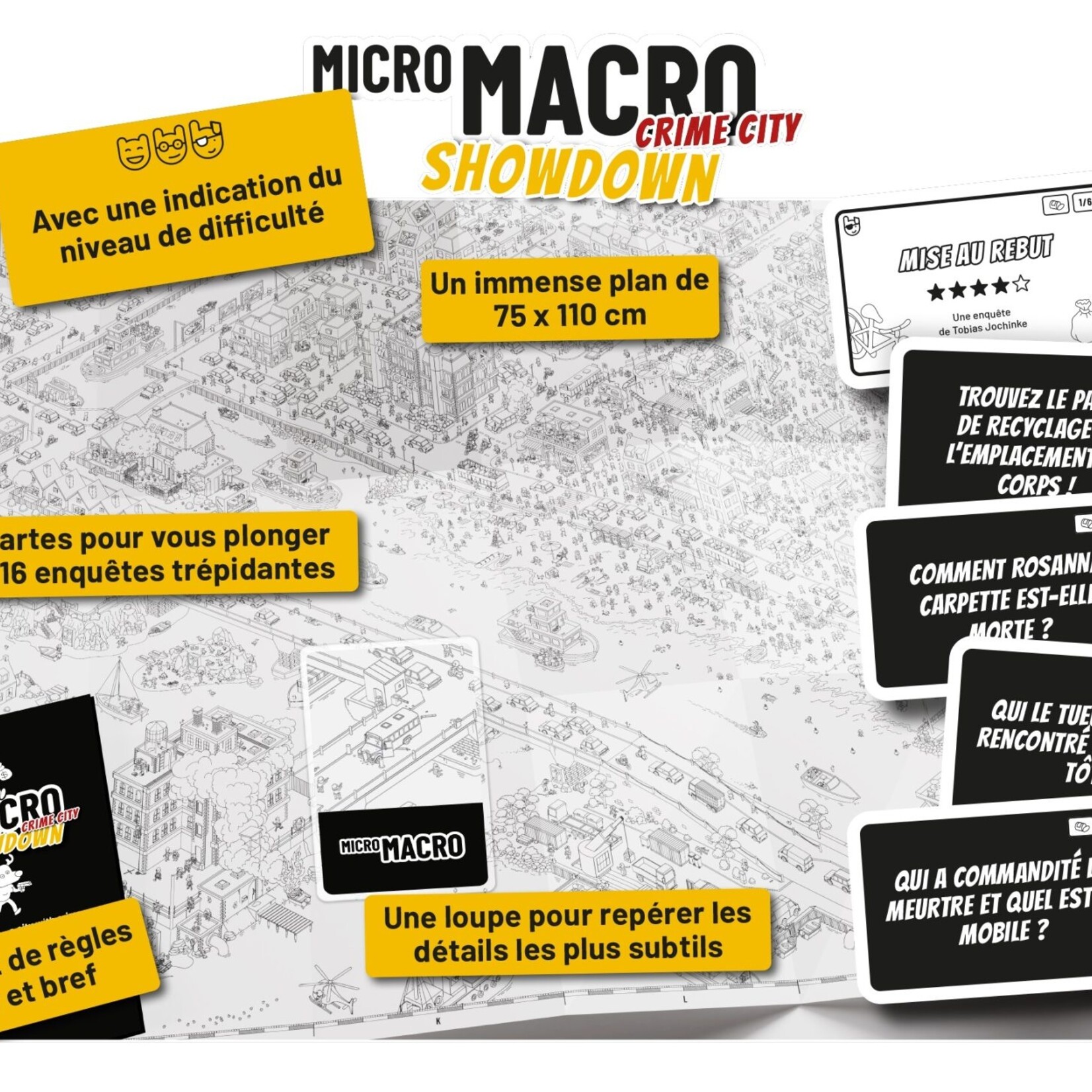 Blackrock Games Micro Macro Crime City Showdown