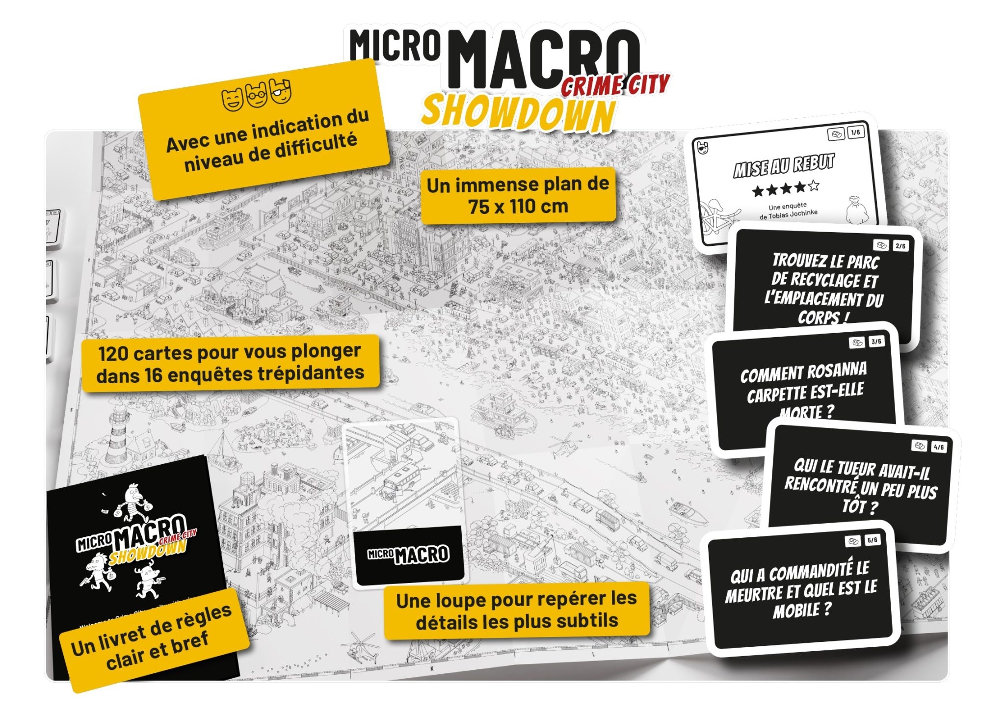 Blackrock Games Micro Macro Crime City Showdown