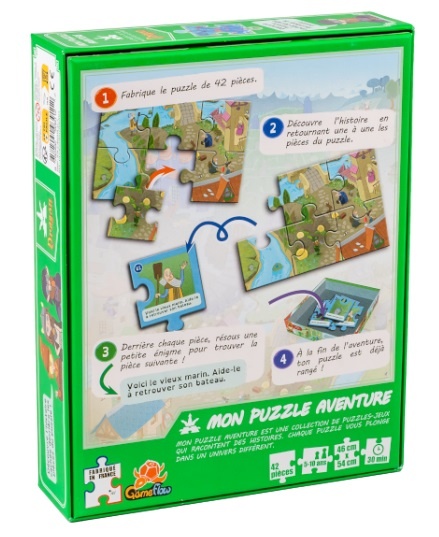 Gameflow Mon Puzzle Aventure Dragon (le puzzle-jeu qui raconte des histoires)
