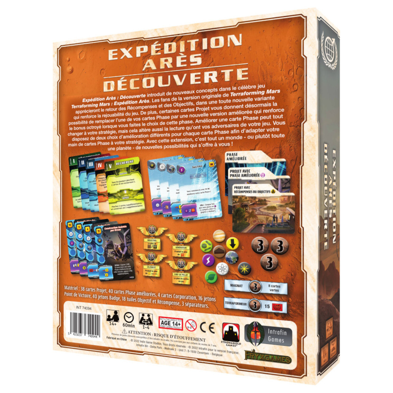 Intrafin Games Terraforming Mars Expédition Arès - ext. Découverte (FR)
