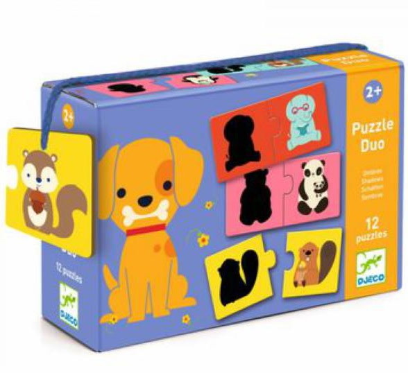 Djeco Djeco - Puzzle Duo - Ombres