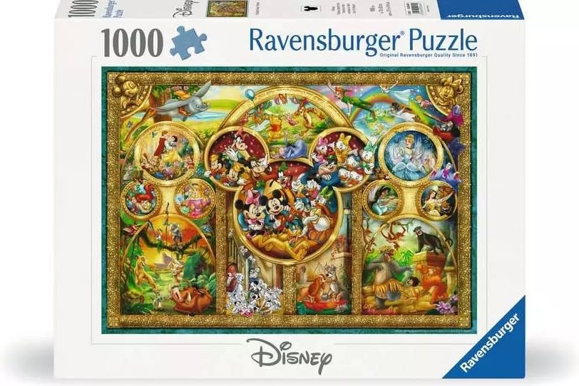 Ravensburger Ravens 1000  - Disney - The Best Disney Themes