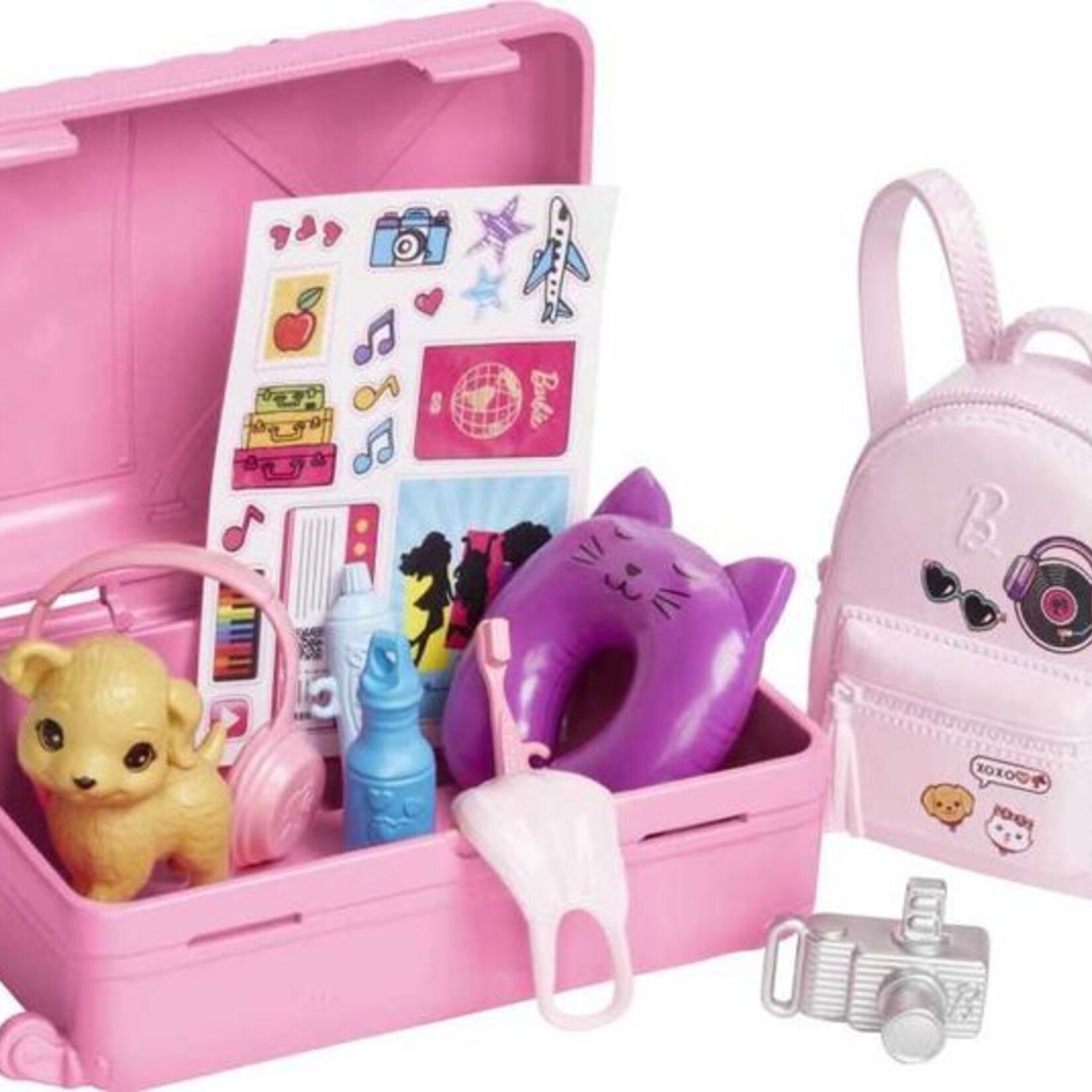 Mattel Barbie - Poupée Barbie avec son chiot voyage