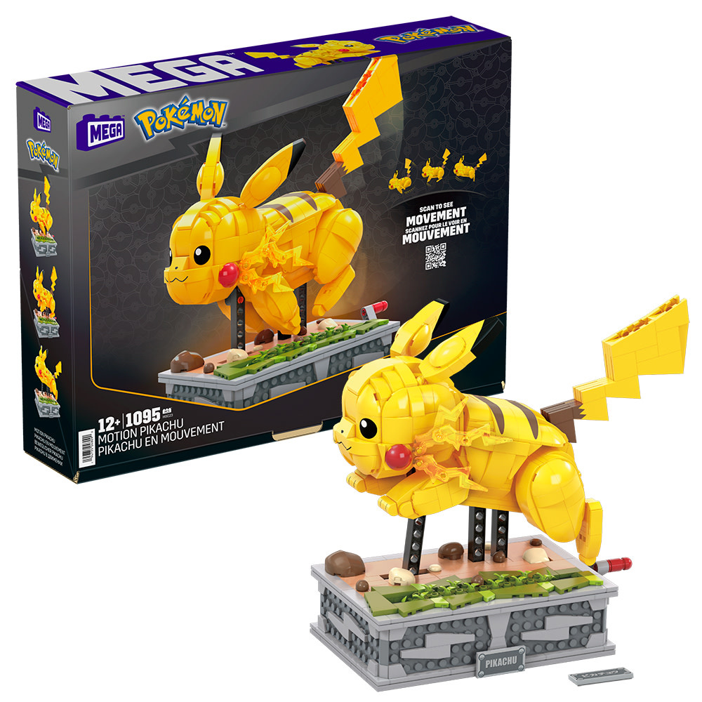 Mega Construx Mega Pokémon - Pikachu en mouvement