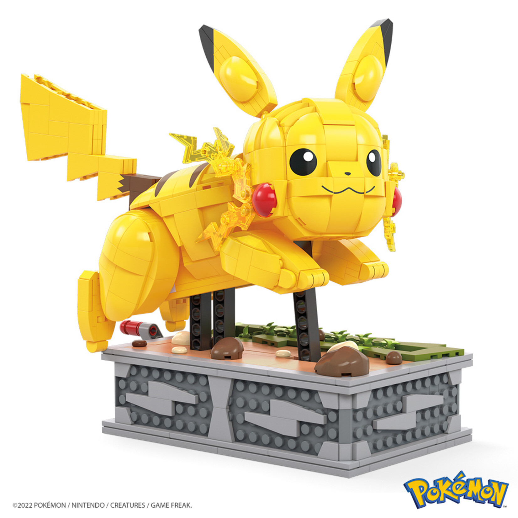 Mega Construx Mega Pokémon - Pikachu en mouvement