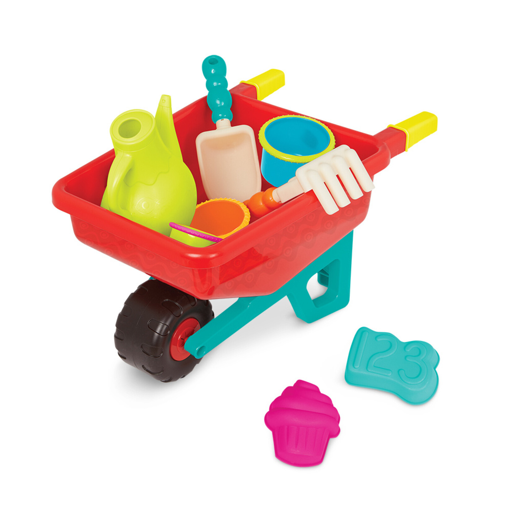 B. Collection Btoys Brouette avec accessoires de jeux
