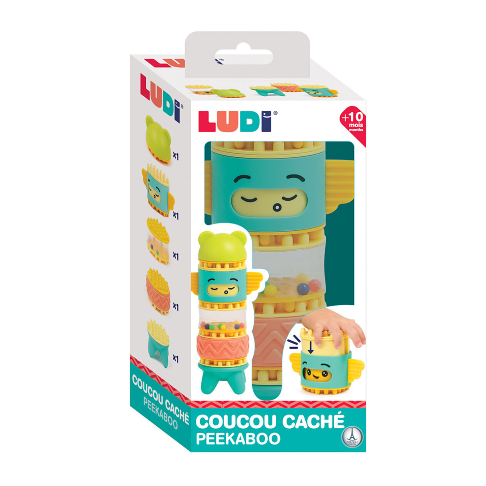 LUDI Ludi Coucou caché Peekaboo