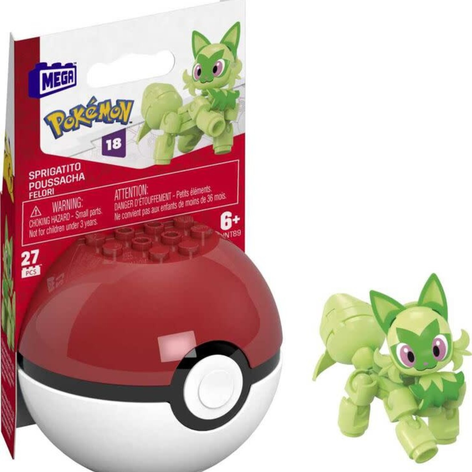 Mega Bloks Mega Bloks Pokémon - Poussacha