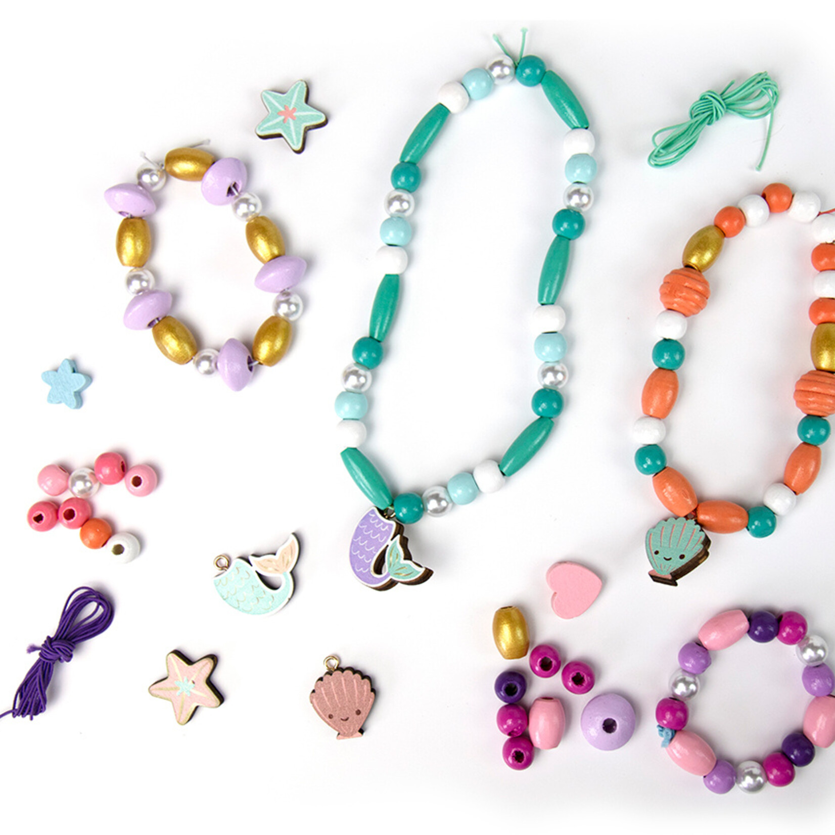 Sycomore Sycomore Coffret Sirène perles de bois