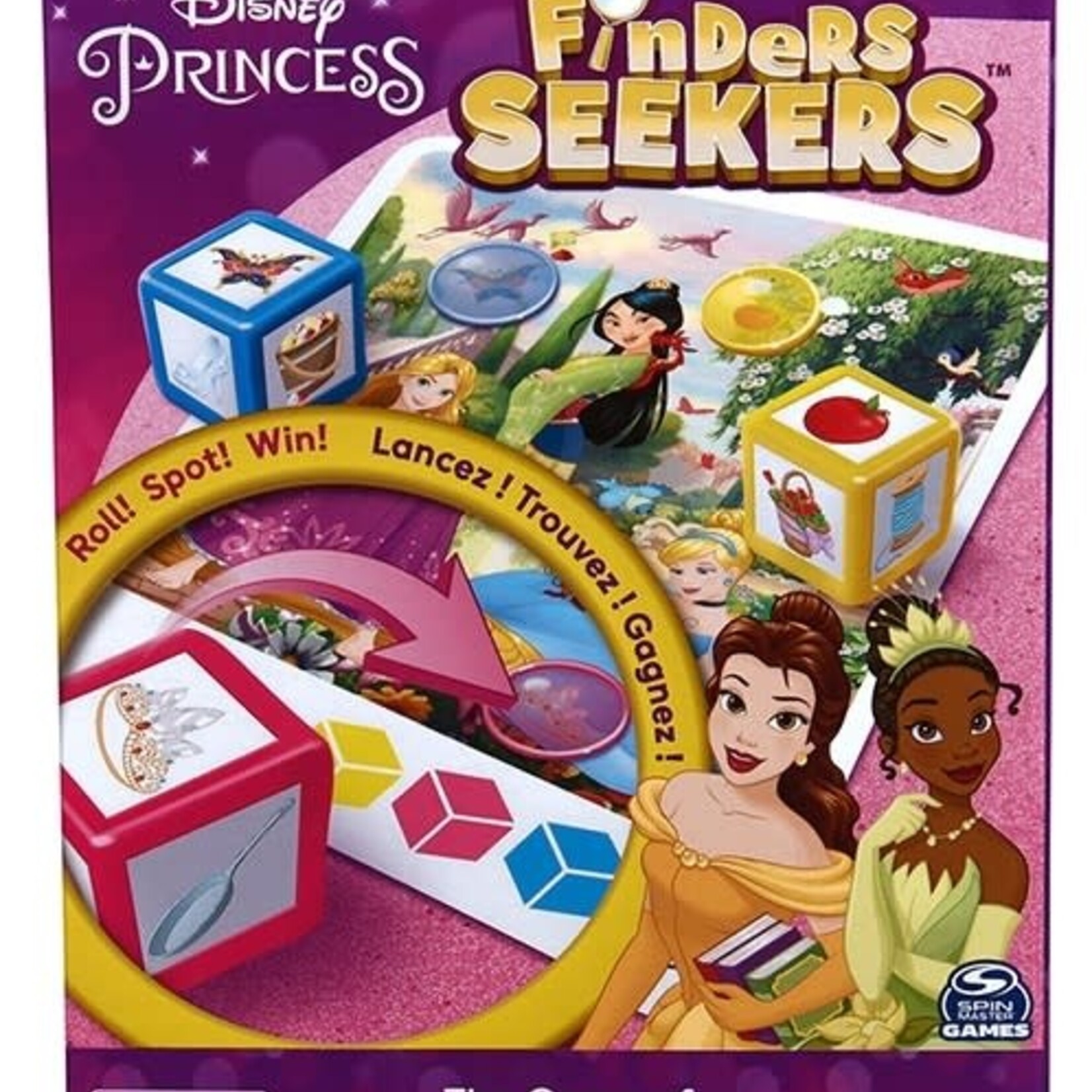 Spin Master Disney Princess Finders Seekers Lancez ! Trouvez ! et Gagnez!